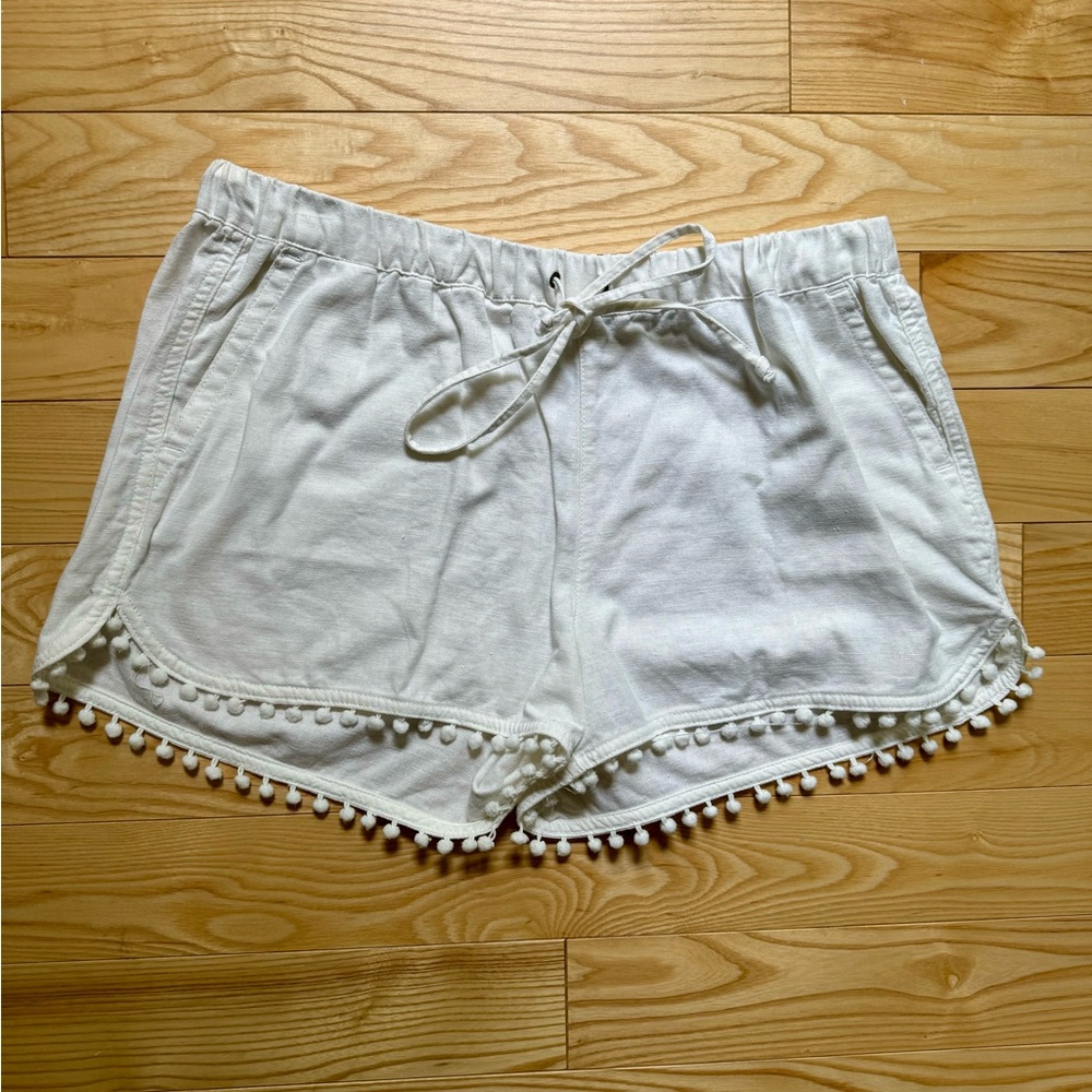 JCREW White Shorts